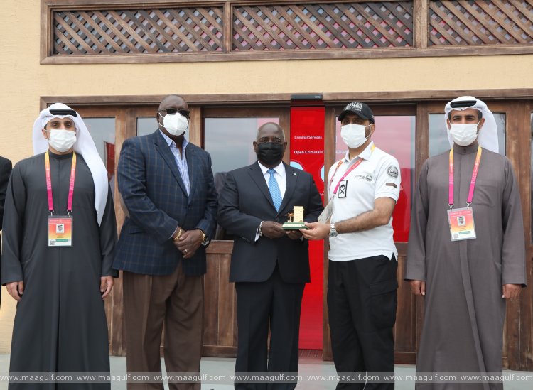 Bahamas PM visits Smart Police Station (SPS) at EXPO 2020